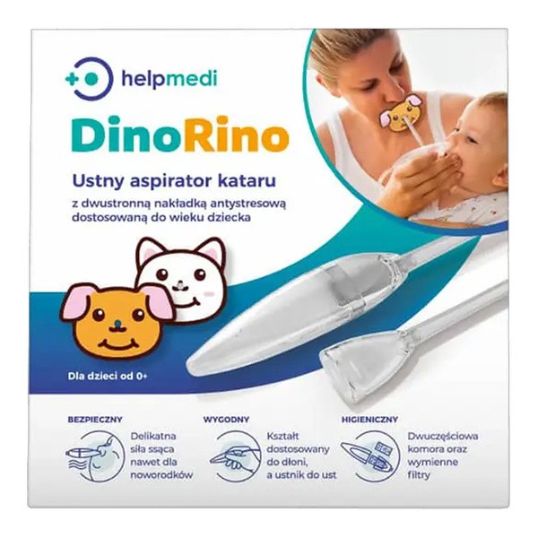 HelpMedi DinoRino, aspirator ustny kataru, 1 szt.