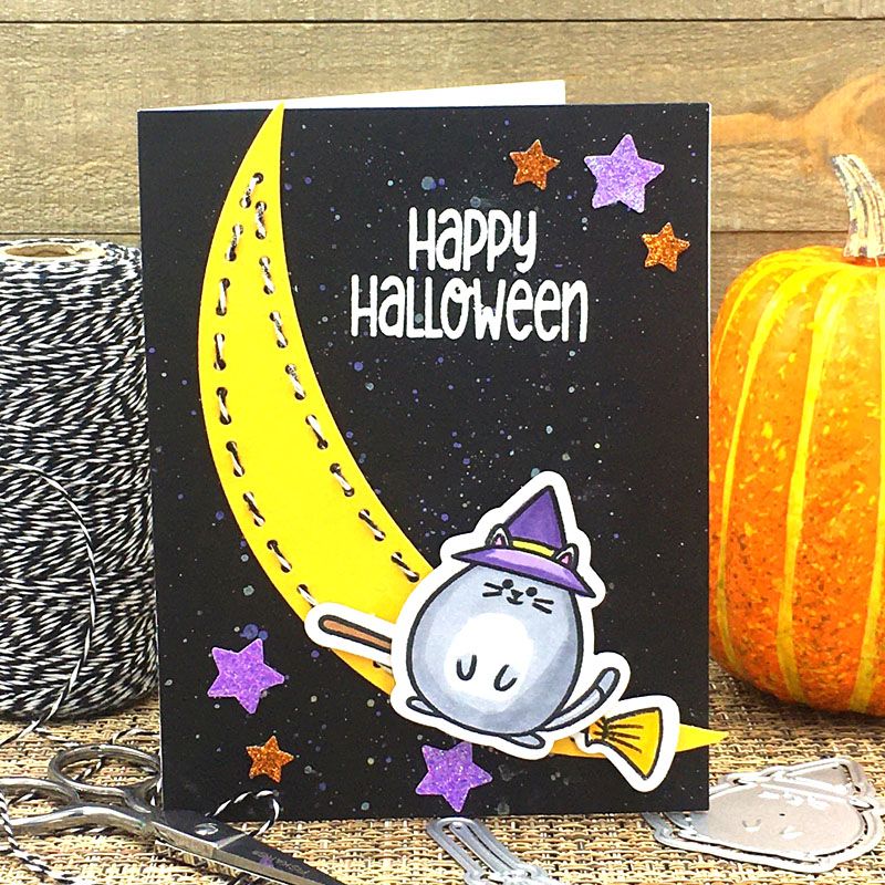Halloween Pudgies Clear Stamp Set of 7