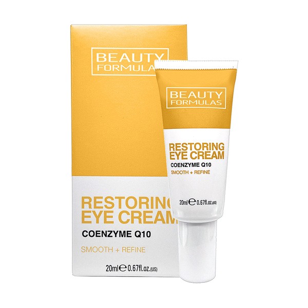 Beauty Formulas, odbudowujący krem pod oczy z koenzymem Q10, 20 ml
