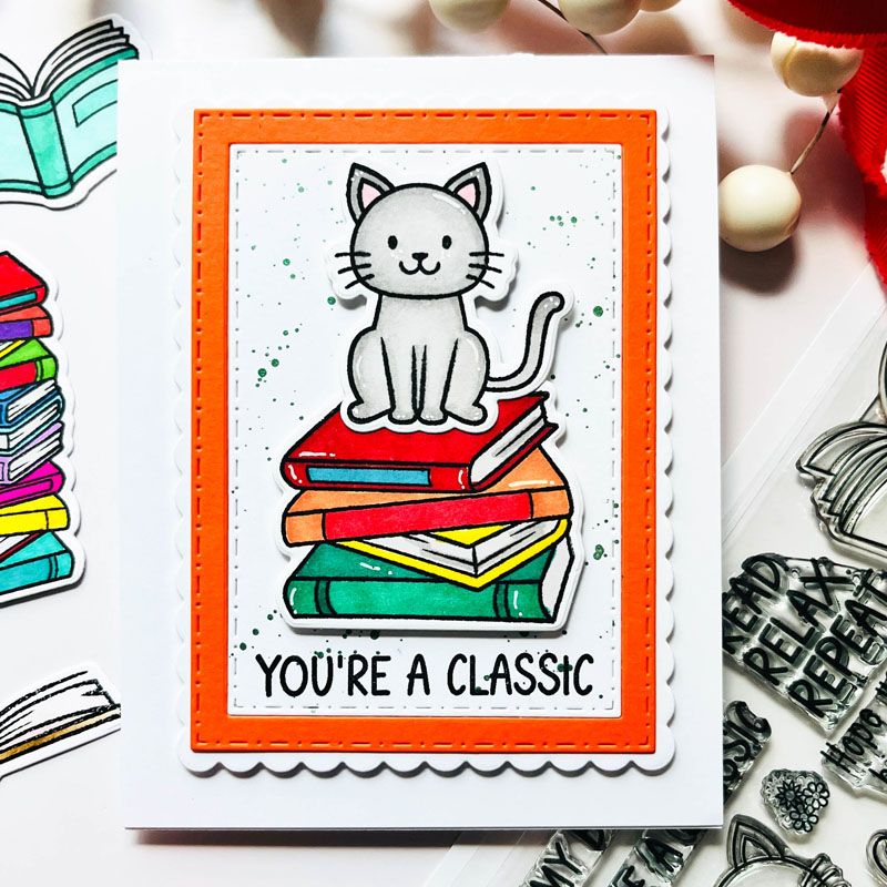 In My Book Clear Stamps Set of 13