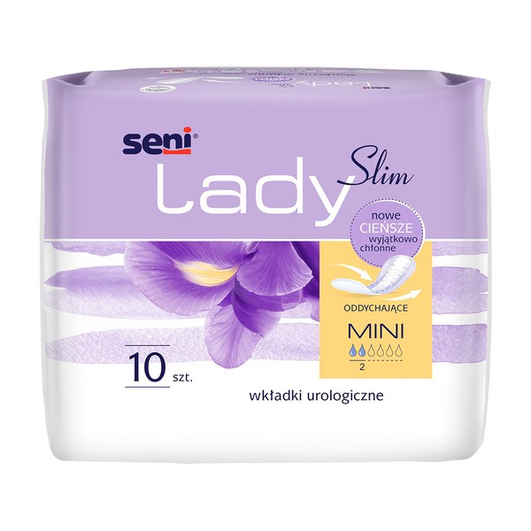 Seni Lady Slim Mini, wkładki urologiczne, 10 szt.
