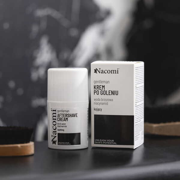 Nacomi Gentelman, kojący krem po goleniu, 50 ml