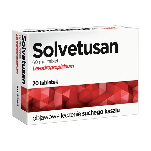 Solvetusan, 60 mg, tabl., 20 szt