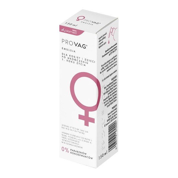 PrOVag, emulsja do higieny intymnej, 150 ml