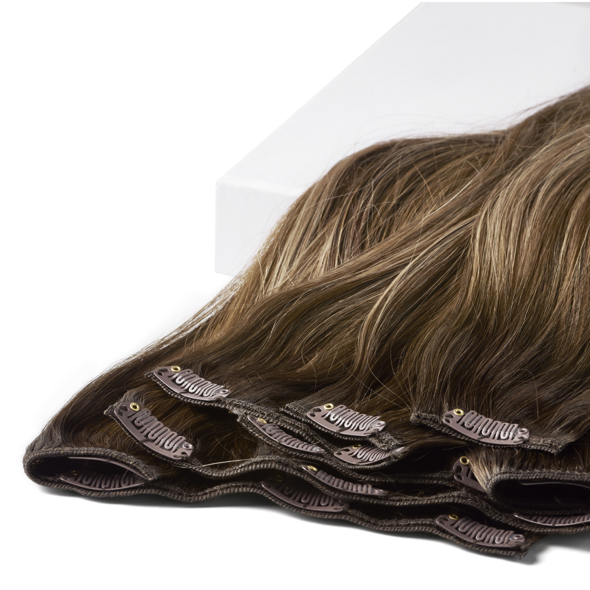 Clip-on set 7 pieces Hazelnut Caramel Balayage B2.3/5.0 50