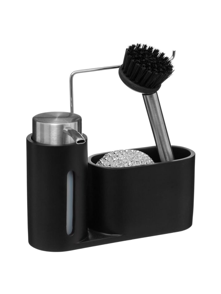 5five Simply Smart Spülmittelspender mit Organizer in schwarz günstig kaufen onesize