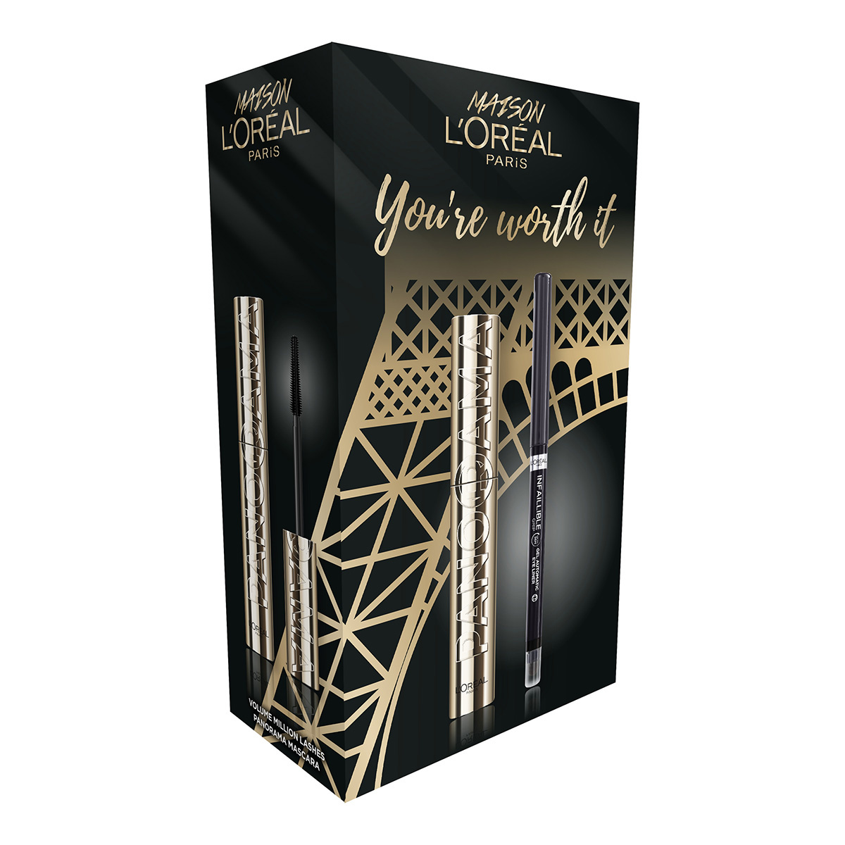L'Oréal Paris The Panoramic Duo gift box Black