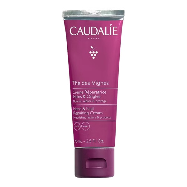Caudalie The des Vignes, regenerujący krem do rąk i paznokci, 75 ml