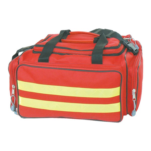 TORBA RATOWNICZA CZERWONA Przenośna wodoodporna z odblaskiem