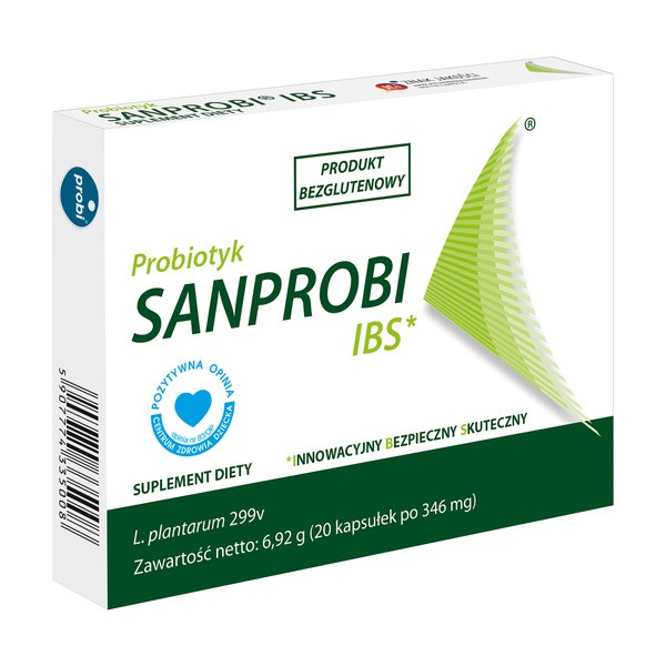 Sanprobi IBS, kapsułki, 20 szt.