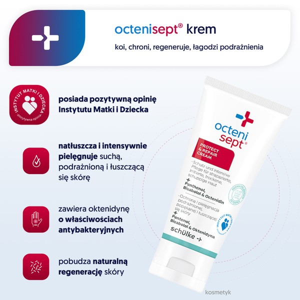 Octenisept Protect & Repair, krem ochronno-pielęgnacyjny, 50 ml