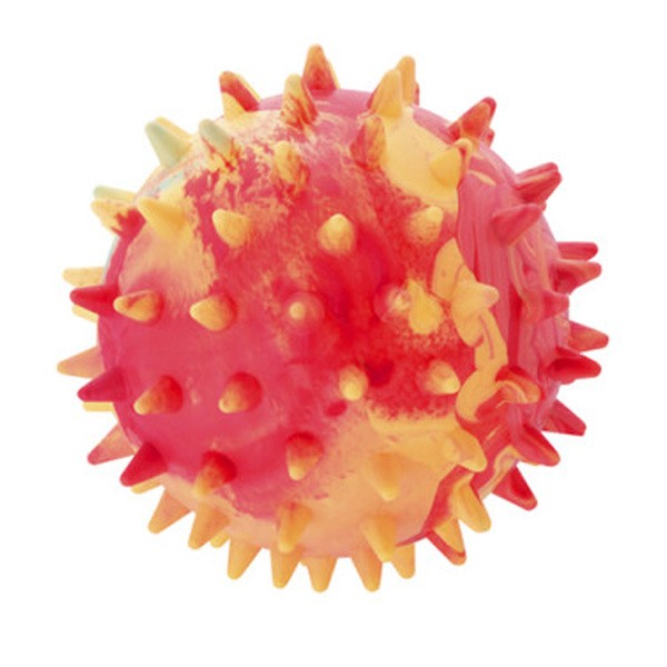 Sum-Plast Piłka z kolcami, zabawka dla psa z gumy termoplastycznej, 7,5 cm, 1 szt.