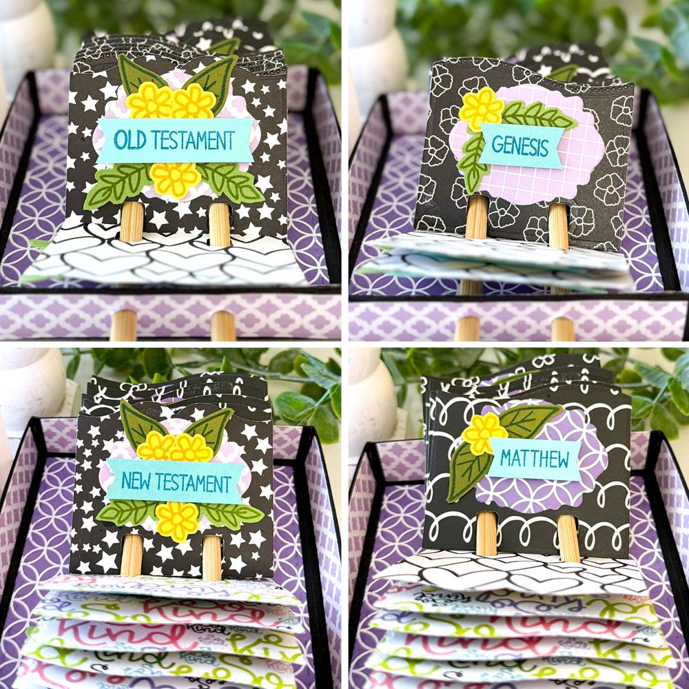 Books of the Bible Clear Stamp Set 69 Stamps