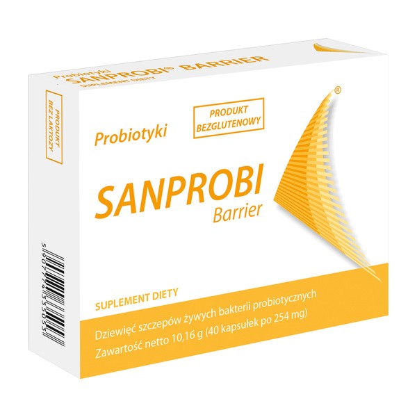 Sanprobi Barrier, kapsułki, 40 szt.