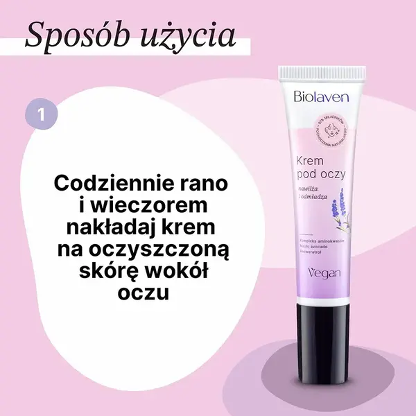 Biolaven, krem pod oczy, 15 ml