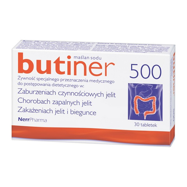 Butiner 500, tabletki, 30 szt.