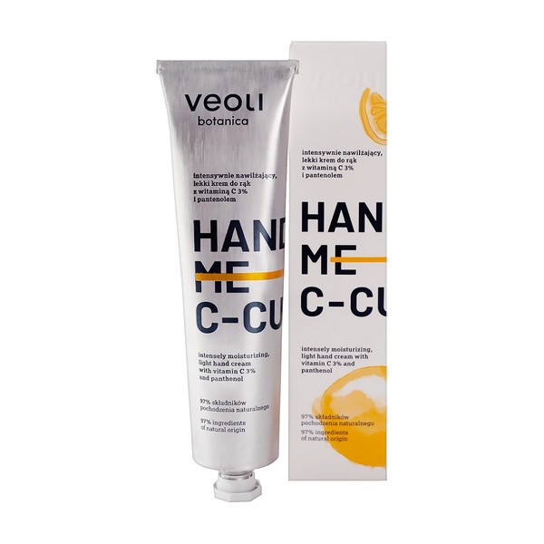 Veoli Botanica Hand Me-C-Cure, lekki krem nawilżający do rąk, 75ml