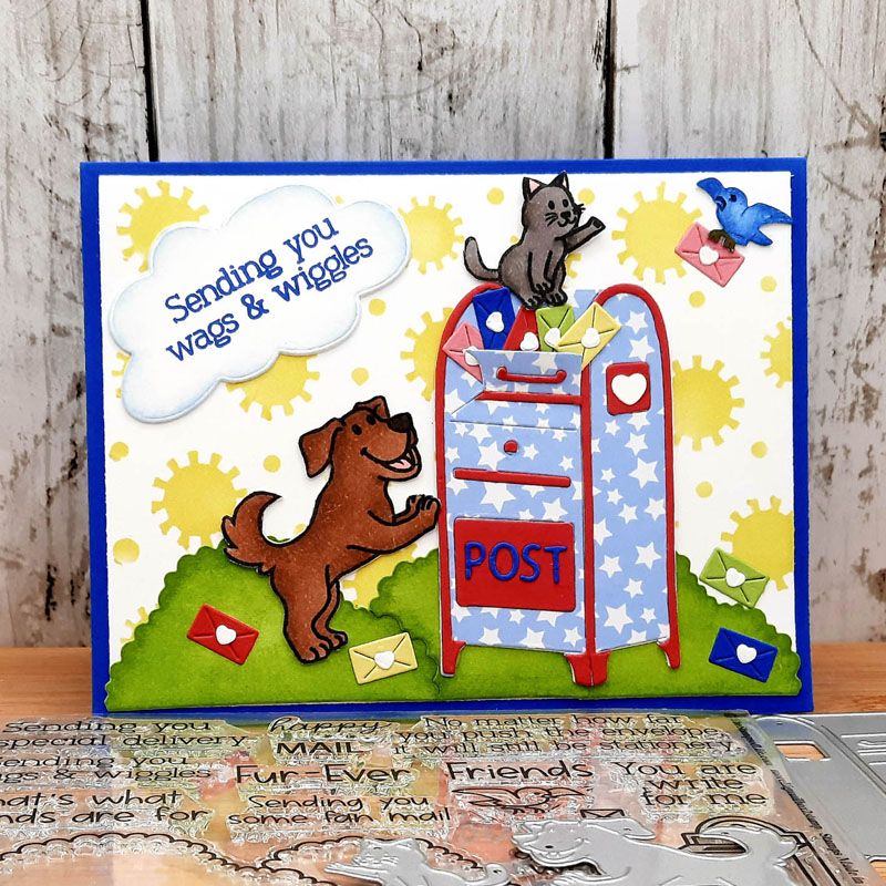 morebigmailbox2stamp Clear Stamp Set