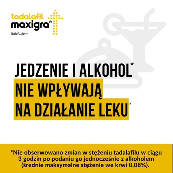 Tadalafil Maxigra, 10 mg, tabletki powlekane, 2 szt.