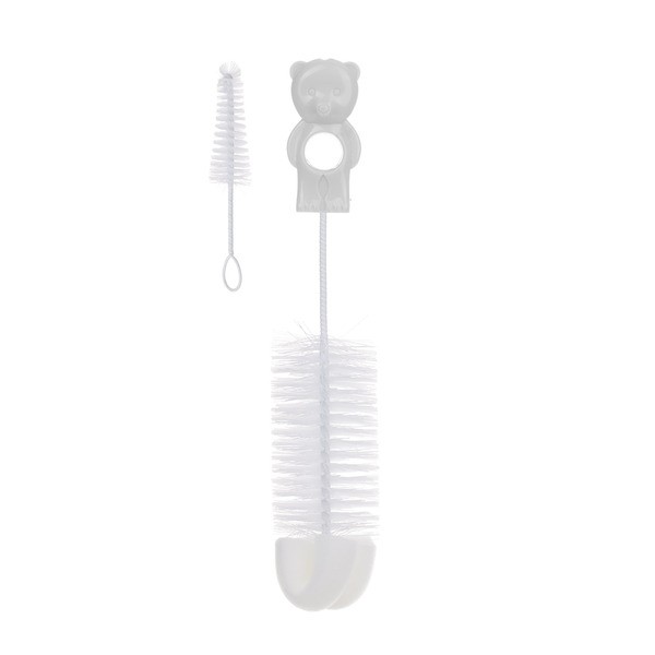 Canpol, szczotka do butelek i smoczków, z gąbką, 1 szt.