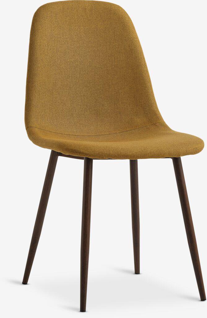 JONSTRUP JONSTRUP Spisestuestol Karrygul Stof/Mørk Eg