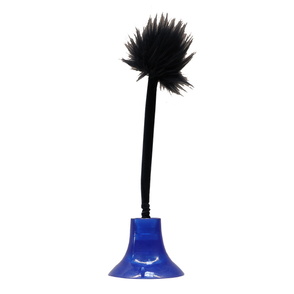 Duvoplus Wobble 'n Play Spring, interaktywna zabawka dla kota, niebieski, 1 szt.