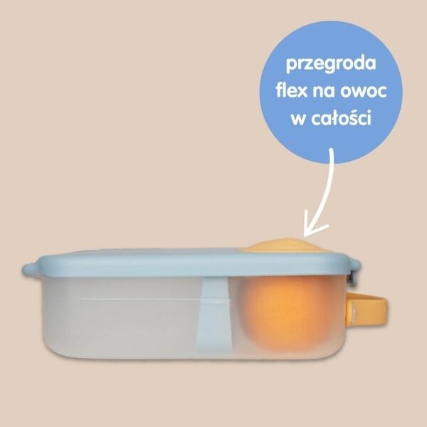 B.box, Lunchbox, Blue Slate, 1 szt.