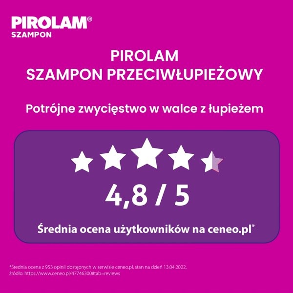 Pirolam, szampon, 60 ml