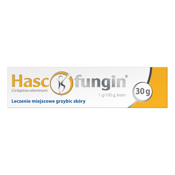 Hascofungin, 1 g/100 g, krem, 30 g