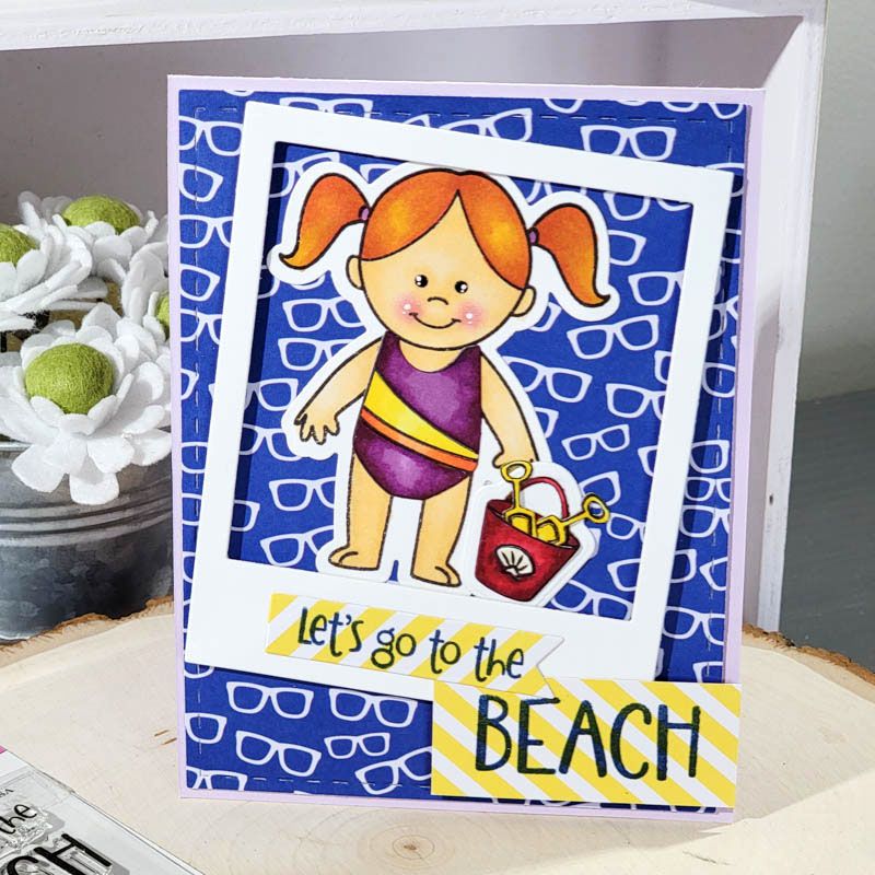 Little Peeps Katie Clear Stamp Set