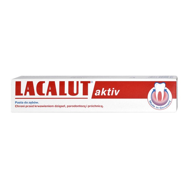 Lacalut aktiv, pasta do zębów, 75 ml