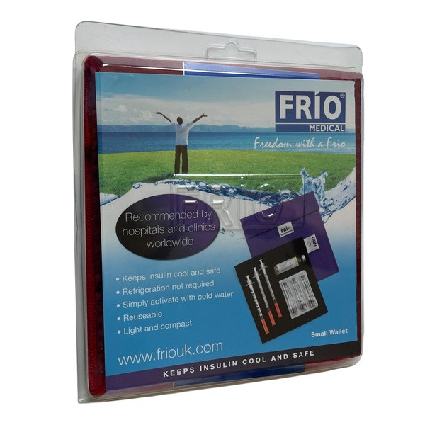 Frio Small, termiczne etui do przechowywania insuliny, bordowe, 1 szt.