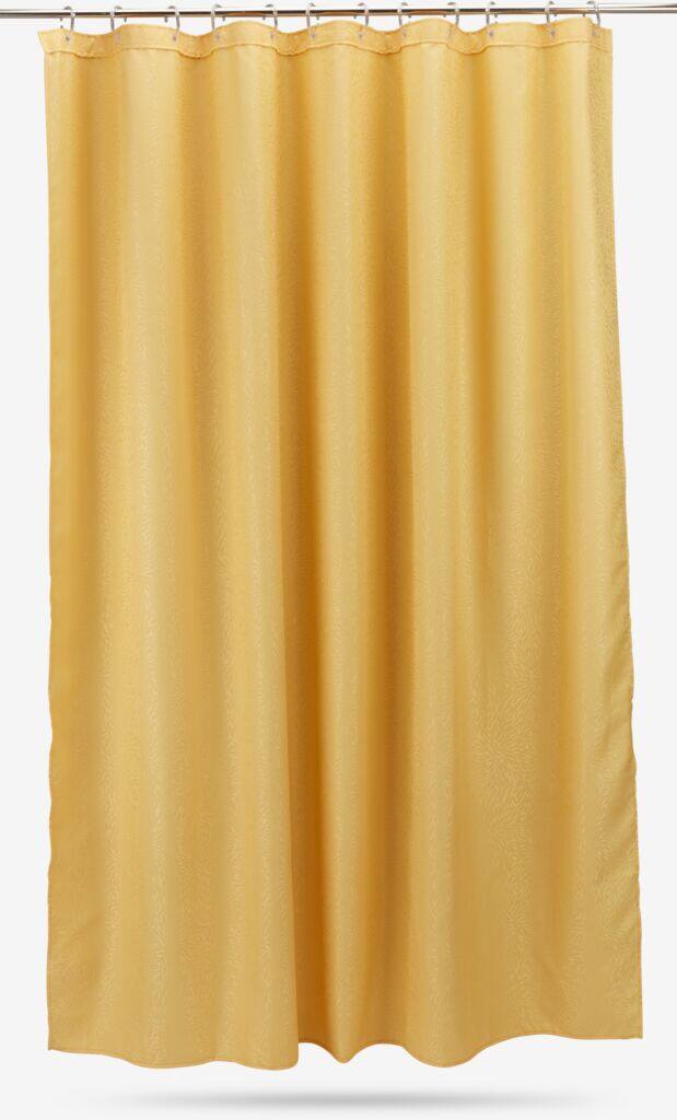SOLBERGA guld SOLBERGA badeforhæng 180x200cm gul KRONBORG