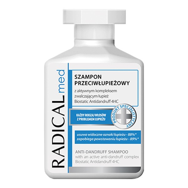 Radical Med, szampon przeciwłupieżowy, 300 ml