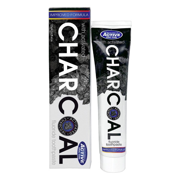Active Charcoal, pasta do zębów z aktywnym węglem, 125 ml