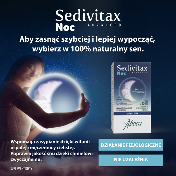 Sedivitax Noc Advanced, tabletki, 27 szt.