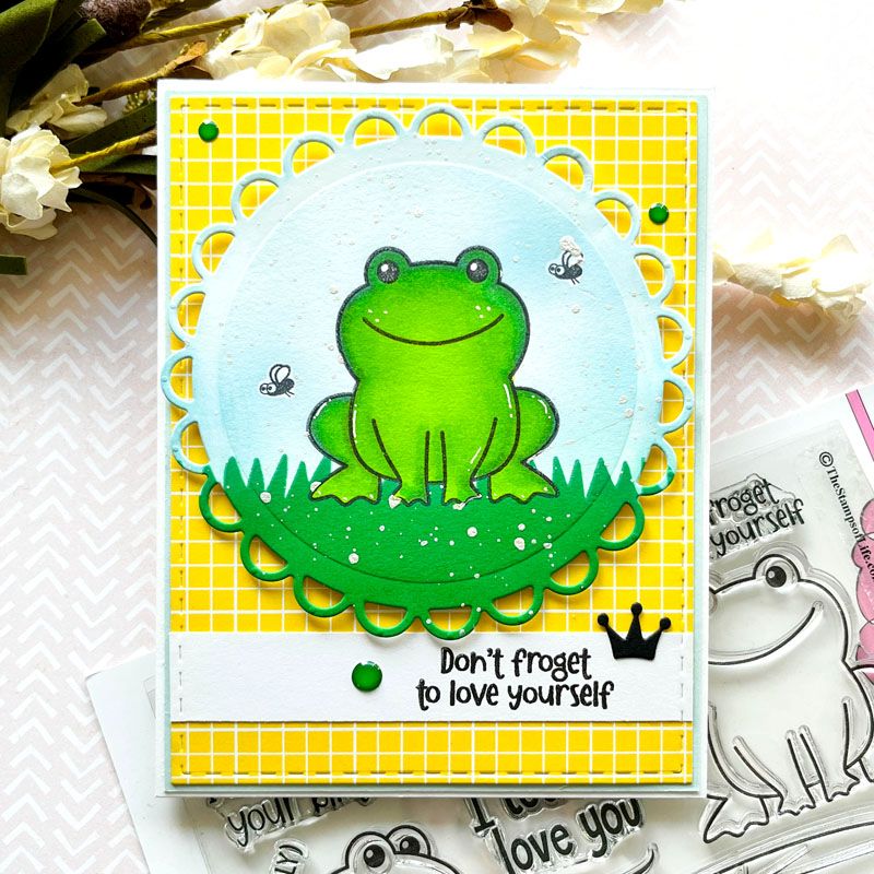 frogs2stamp Clear Stamp Set