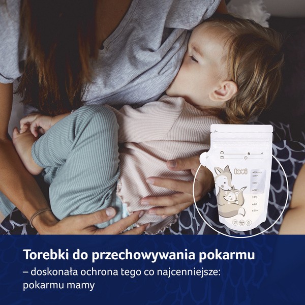 Canpol Lovi, torebki do przechowywania pokarmu, 25 szt.