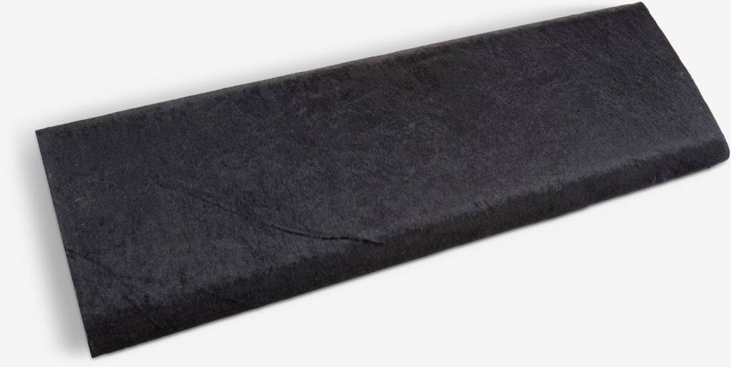 Glitrende 3-pak med 3 sorte fløjlsdukker