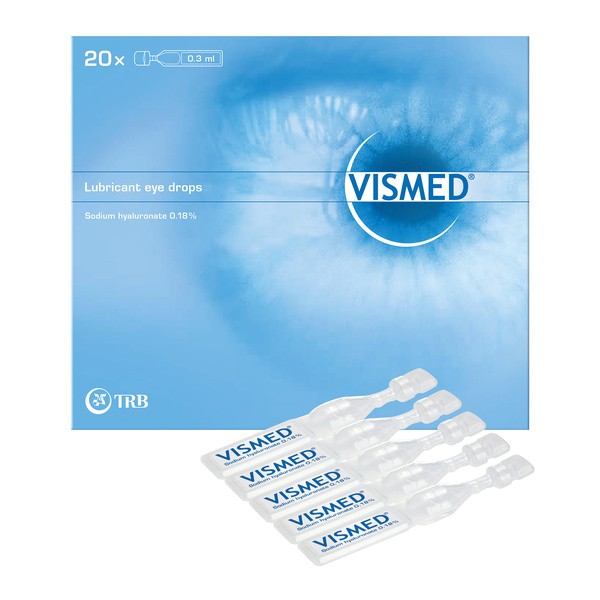 Vismed, krople do oczu, minimsy, 20 x 0,3 ml