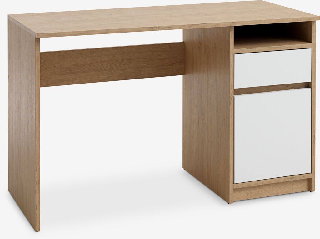 BILLUND BILLUND skrivebord 54x120 i eg/hvid