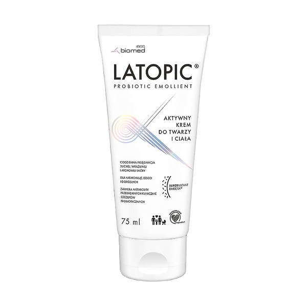 Latopic, krem do twarzy i ciała, 75 ml
