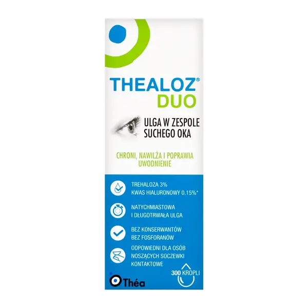 Thealoz Duo, krople do oczu, 10 ml