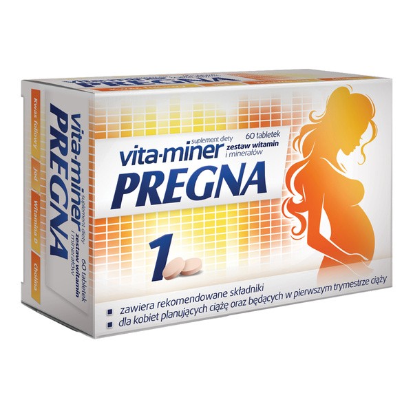 Vita - Miner Pregna 1, tabletki, 60 szt.
