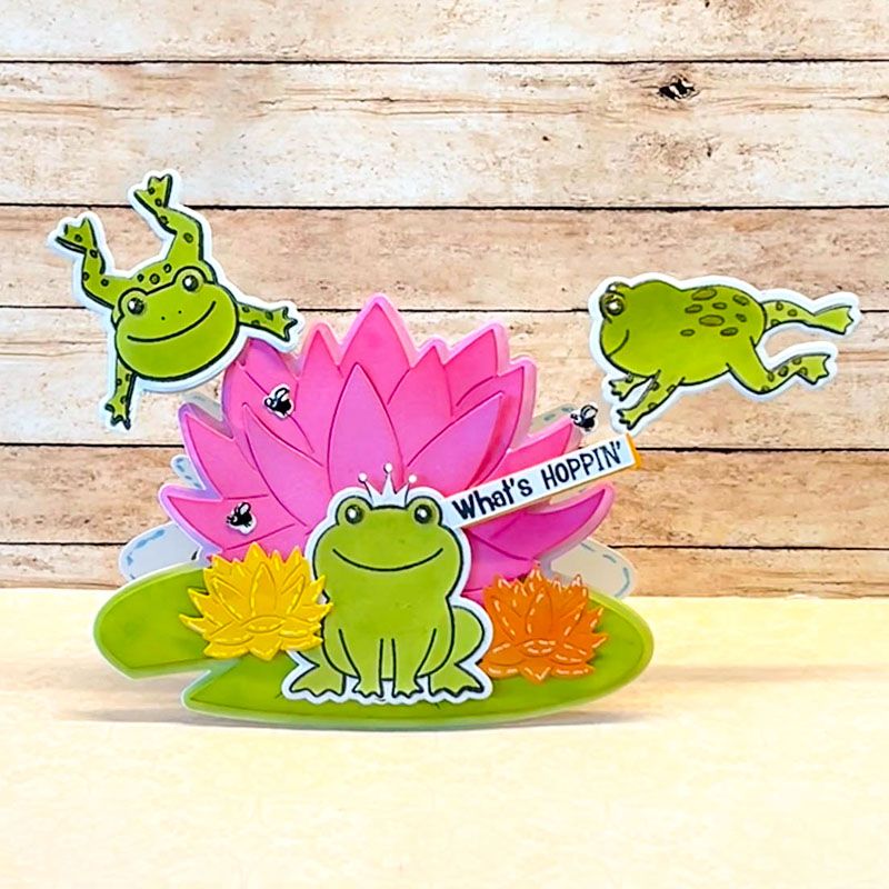 frogs2stamp Clear Stamp Set