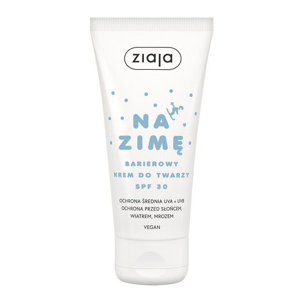 Ziaja, barierowy krem do twarzy na zimę SPF 30, 50 ml