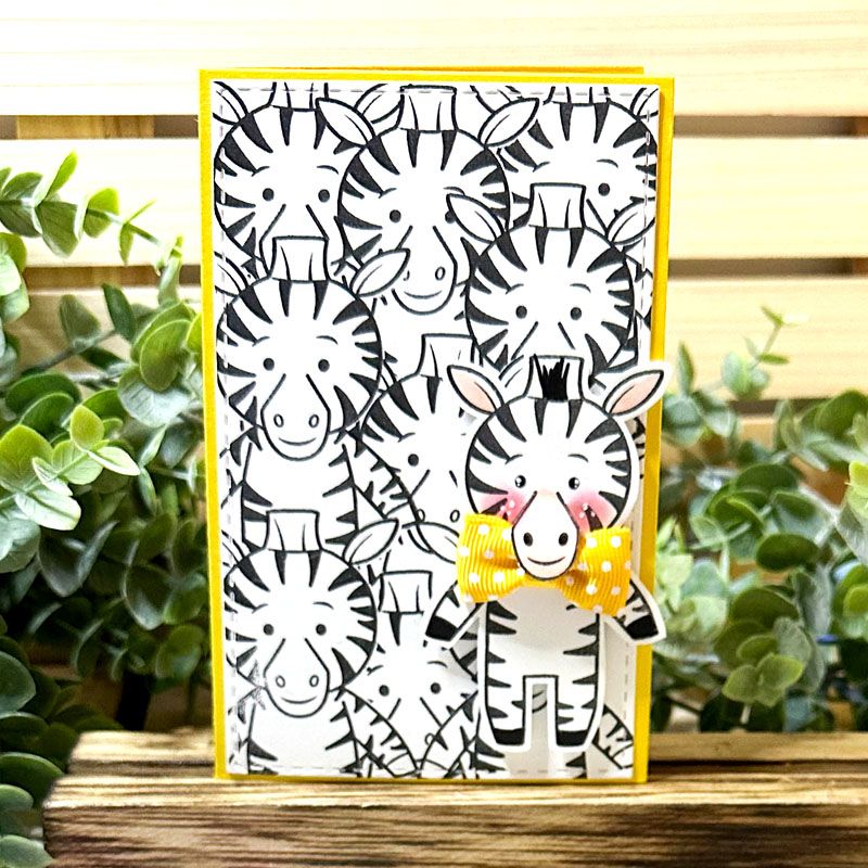 Little Peeps Zebra Clear Stamp Set