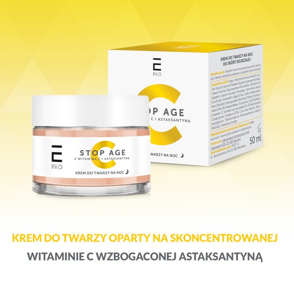 Enilome Pro Stop Age, krem do twarzy na noc, 50 ml