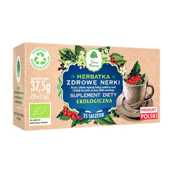 Zdrowe Nerki, herbatka ziołowa, 1,5 g, 25 szt.