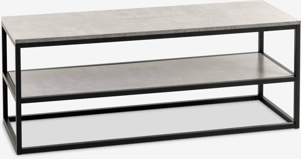 DOKKEDAL TV skab DOKKEDAL 1 hylde beton farve/sort